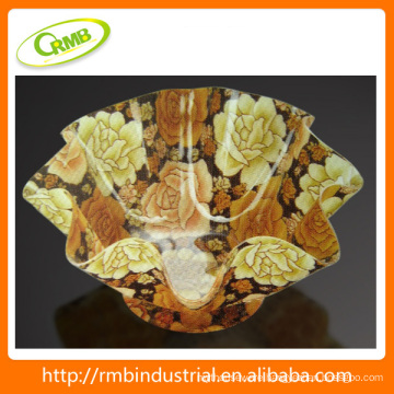 luxurious design plastic tray(RMB)